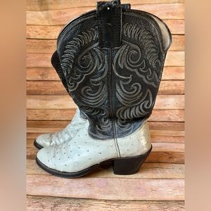 Olathe women’s ostrich boots size 7.5